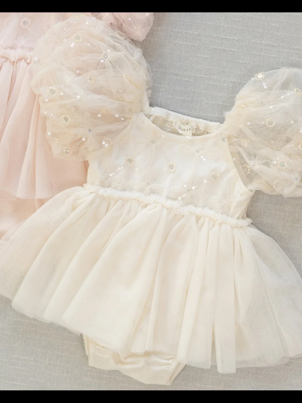 Dorothy Tutu-Ivory Color, Size 3-6 Months - Picture 4 of 5